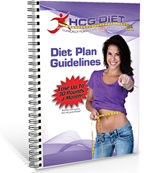 HCG Diet Plan Guidelines - 6 pack - ships separately 