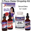 HCG Ultra Max Diet Kit - 5 Piece Dieter Kit Dropship to Patient SHIPS FREE 